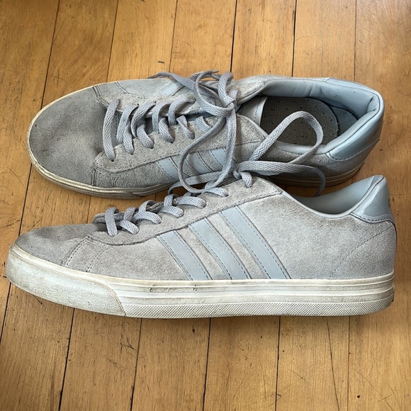 Men’s Adidas Cloudfoam Advantage Light Gray Size 9 - Picture 5 of 8